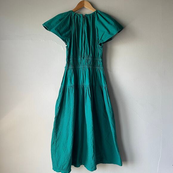 Ulla Johnson Darlene in Verdigris Dress Size 4 - Picture 14 of 15